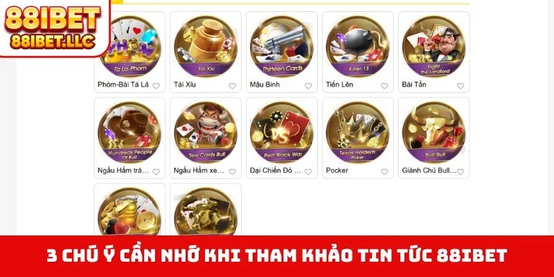 Tin tức 88ibet 4 3 chú ý cần nhớ khi tham khảo tin tức 88IBET