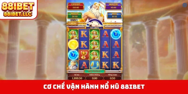 Nổ hũ 88ibet 1 Cơ chế vận hành nổ hũ 88IBET